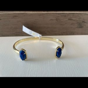 NWT Kendra Scott Elton Gold Cuff Bracelet